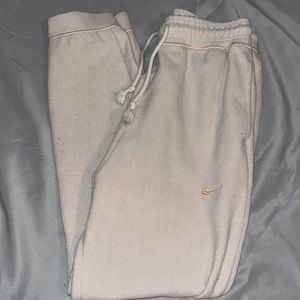 Cream Nike Sweats